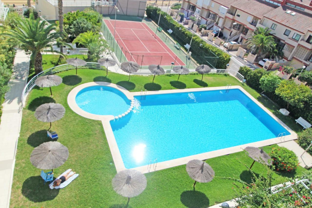 坎佩略1A Linea Playa San Juan. Vistas. Piscina. Bbq. Gym公寓 外观 照片
