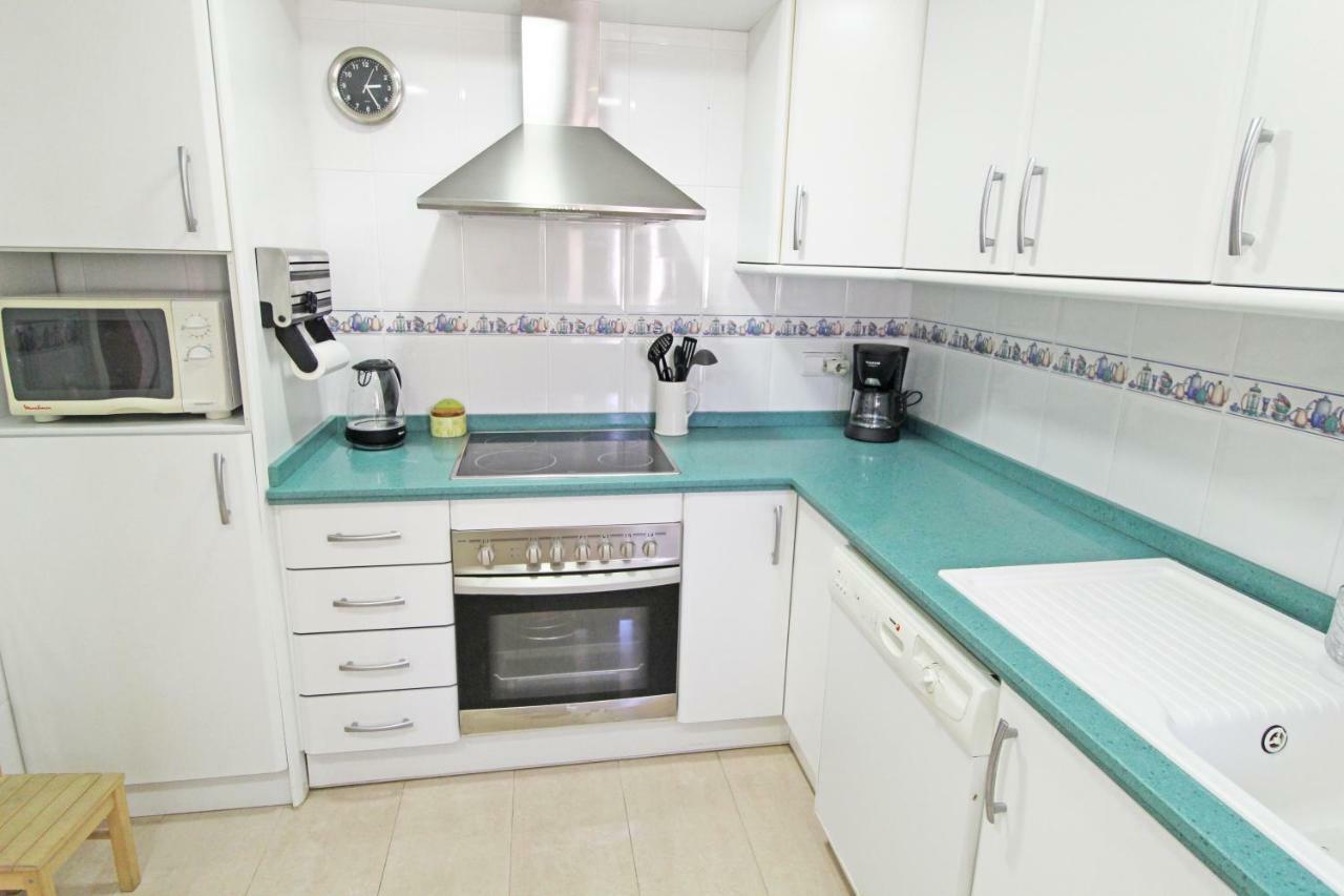 坎佩略1A Linea Playa San Juan. Vistas. Piscina. Bbq. Gym公寓 外观 照片
