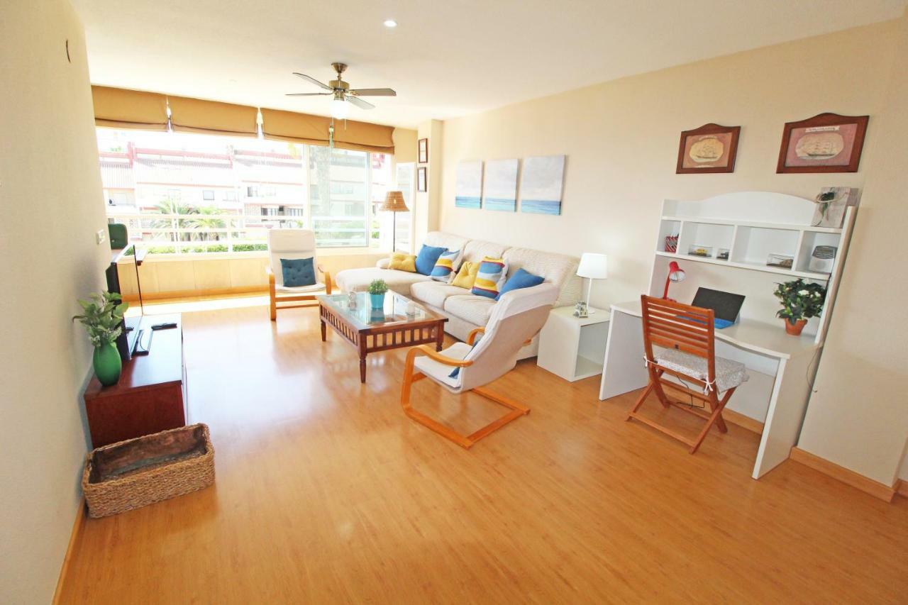 坎佩略1A Linea Playa San Juan. Vistas. Piscina. Bbq. Gym公寓 外观 照片